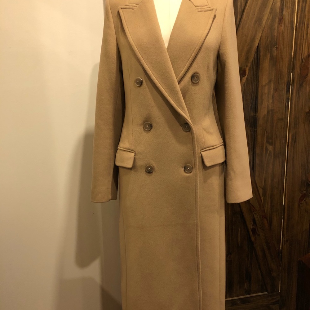 Long Camel Coat